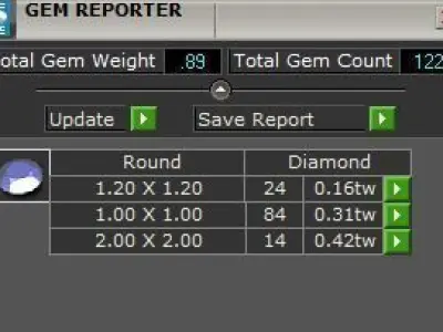 van cleef earring diamond jewellery 3D print model