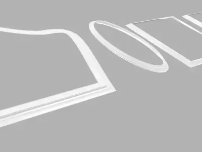 molding set 5 peace Free 3D model