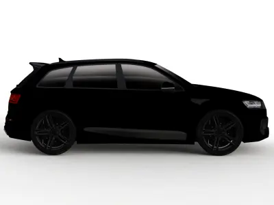 Audi Q7 3D model purchase