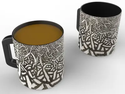 CUP 01 3D model
