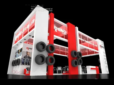 Exhibition - Area -26X12-3DMAX2009-018 3D model