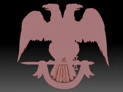 Eagle 3D print model 10
