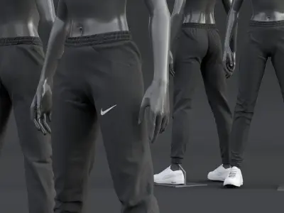 Nike Womens Pants 3D model
