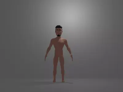 FORNITE CHARACTER  Free low-poly 3D model