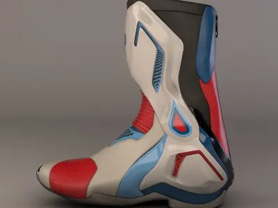 Racing Boots 3D model