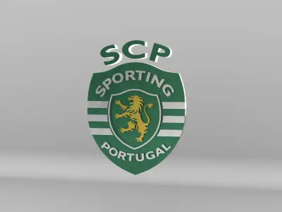 Sporting Clube de Portugal Team Logo 3D model