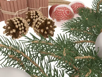 Christmas decor  3D model