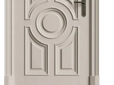 Classic Doors 06 3D model