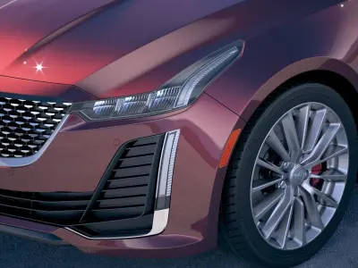 Cadillac CT5 550T CG 2020 3D model