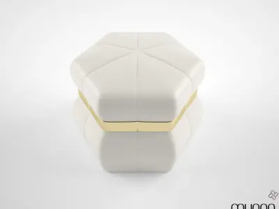 Munna Jeane Stool  3D model