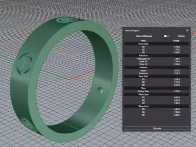 Ring Love 3D print model