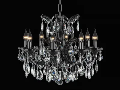 879087 ChampaNero Osgona Chandelier 3D model