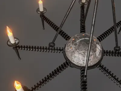 Franc Chandelier C 3579 3D model