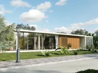  Exterior House Scene  3D model