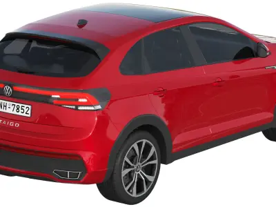 Volkswagen Taigo R 2022 3D model