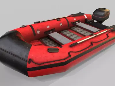Life Boat 3D model