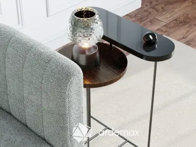 Two seater sofa by Viaduct 3D model