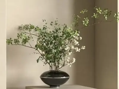 Floristry Fine art display 3D model