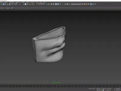 Michelangelo David lips decor Gypsum for 3D Print 3D print model