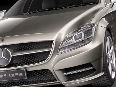 Mercedes CLS-63 AMG 2012 3D model