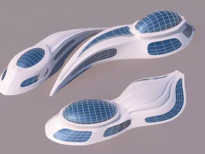 0083 - Organic Building 3D model