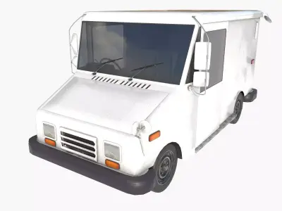 Grumman LLV Low-poly 3D model