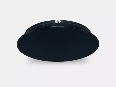 BRAVUR Wall clock Low-poly 3D model