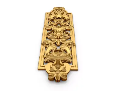 carved classic decorative ornament cnc 3d printing stl 53 3D print model