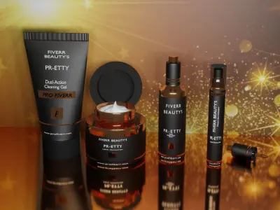 Cosmetics Beauty  3D Model collection  3D model