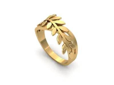 Wheat Ring 3D print model