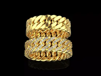 Cuban ring model 252 3D print model