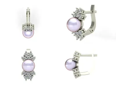 Earrings 49 3D print model