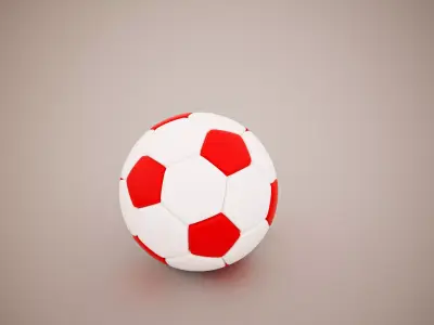 Best Football  3D model