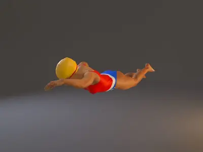 Swwimming Pool Female BCC 2130 005 3D model