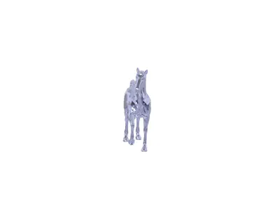 horse statue decorative 3D print model