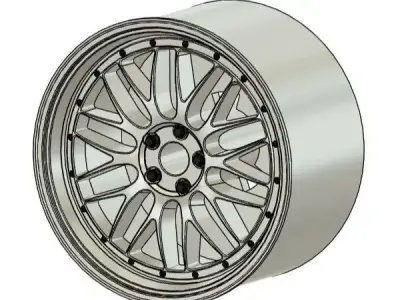 BBS CHR RIMS FOR DIECAST 64 SCALE 3D print model