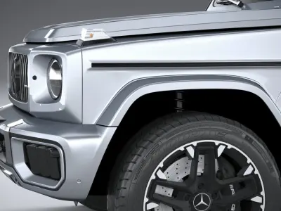 Mercedes-Benz G63 AMG 2025 LowPoly 3D model