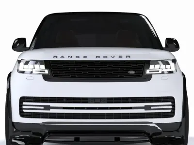 Range Rover 2024 3d Model Low-poly 3D model by goldtravel