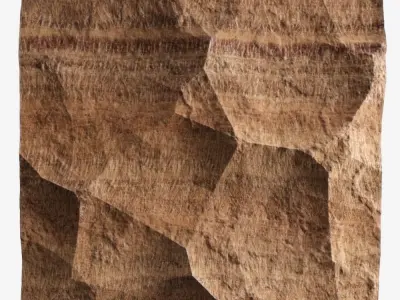 170-RockPanel rock 3D model