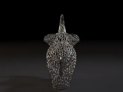 Elephant Figurine 3D print model