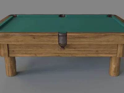 Pinehaven Billiard Table 3D model