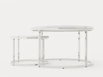 Carrie Satsbord Runt Low-poly 3D model