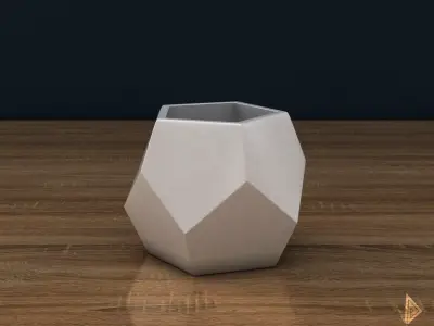 VASE 001 3D print model