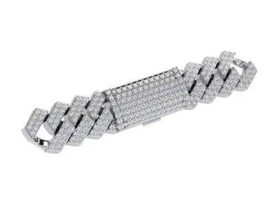 French Pave Cumin Chain 4130 3D print model