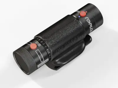 Replay XD 1080 Mini action camera Low-poly 3D model