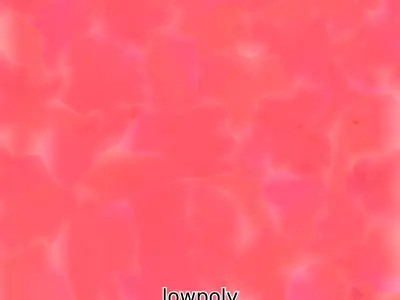 Realistic Fluffy Cat 3D Model with PBR Textures Low-poly 3D model