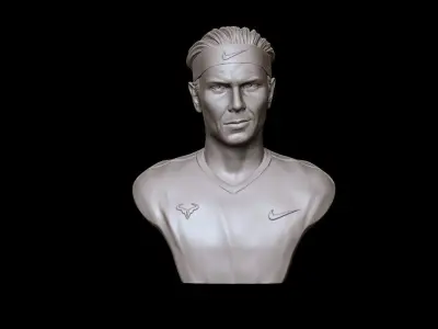 Rafael Nadal 3D print model