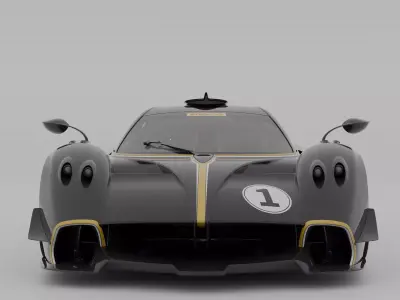 Pagani Huayra R 3D model