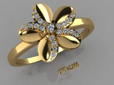 FASION RING 3D model 5