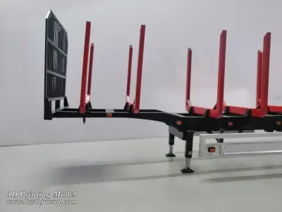 Trailer for Carrying Logs 3D print model
